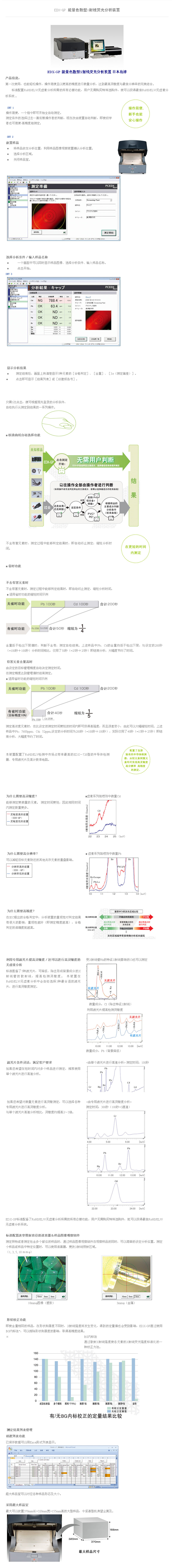 能量色散型X射线荧光分析装置