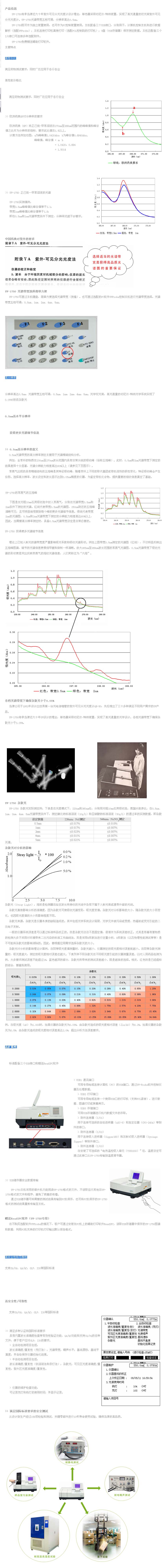 UV-1750传承岛津近六十年紫外可见分光光度计设计理念，单色器采用切尼尔-特纳装置，实现了高光通量的双光束紫外可见分光光度计。UV-1750光谱带宽五档可调，分辨率高达0.5nm。